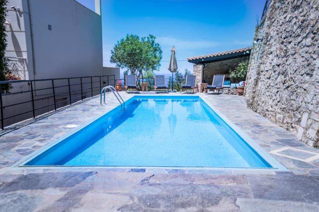 Villa Ventus, 40Sqm Private Pool & Hot Tub! Roussospítion Exteriér fotografie