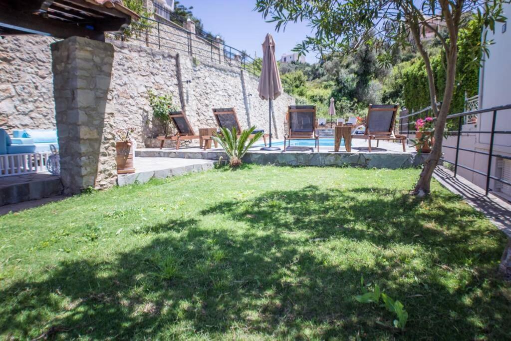 Villa Ventus, 40Sqm Private Pool & Hot Tub! Roussospítion Exteriér fotografie